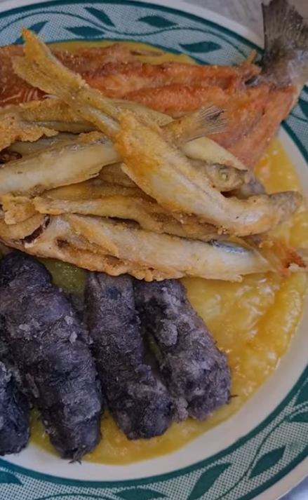 Trucha con ají de papa